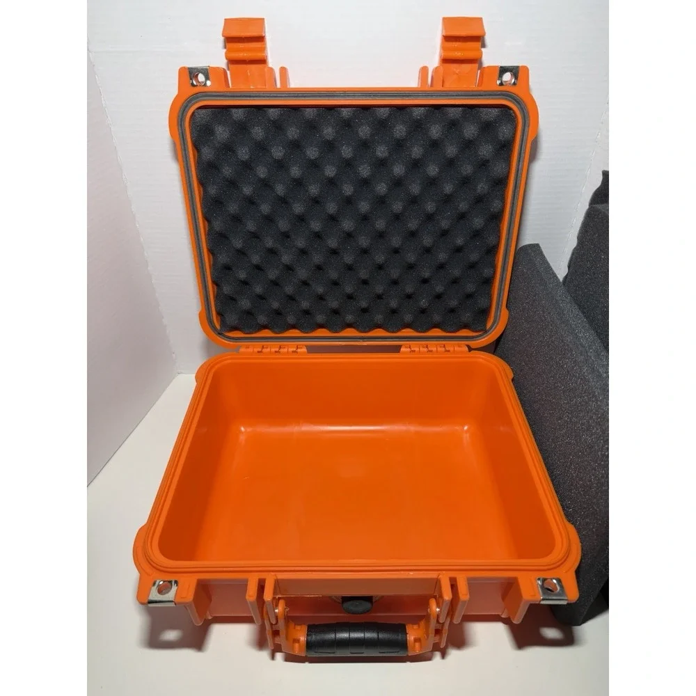 Apache 2800 Orange Hard Case IP65 Waterproof Dustproof Camera Pistol Equipment